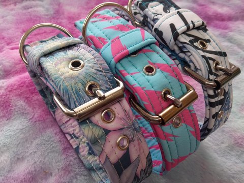 PRINTED SOFSHELL COLLAR 3CM/4CM/5CM PRINTED SOFSHELL COLLAR 3CM/4CM/5CM