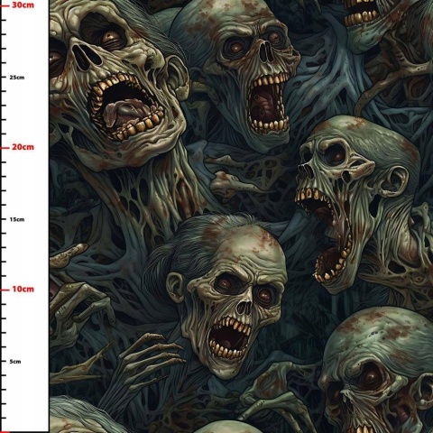 ZOMBIE OBROŻA Z SOFSHELLU 3CM/4CM/5CM ZOMBIE OBROŻA Z SOFSHELLU 3CM/4CM/5CM